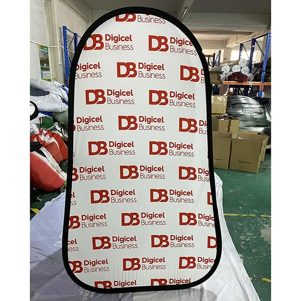 ဒေါင်လိုက် Pop up ဆိုင်းဘုတ်